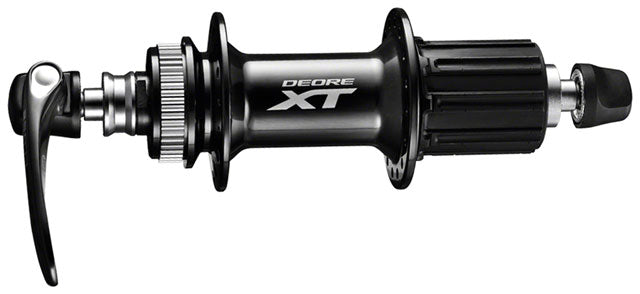 Shimano XT FH-M8000 Rear Hub - QR x 135mm, Center-Lock, HG 11 MTN, Black, 32H