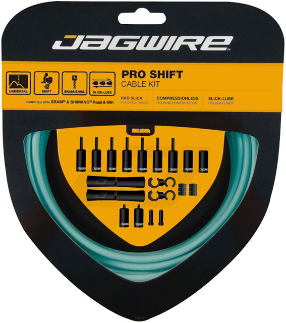 Jagwire Pro Shift Kit Road/Mountain SRAM/Shimano, Celeste