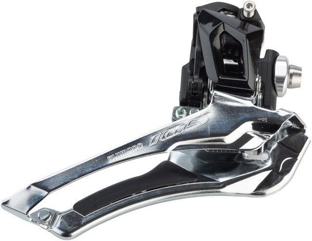 Shimano 105 FD-R7000-L 11-Speed Braze-On Down-Swing Front Derailleur, Black