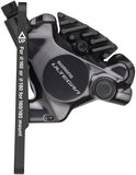 Shimano Ultegra ST-R8170A Di2 Shift/Brake Lever with BR-R8170 Hydraulic Disc Brake Caliper - Left/Front, 2x, Flat Mount, Black