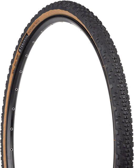 Teravail Rutland Tire - 700 x 42, Tubeless, Folding, Tan, Durable