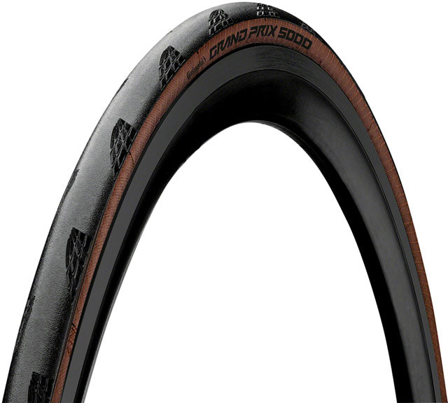 Continental Grand Prix 5000 Tire - 700 x 25, Clincher, Folding, Black/Transparent