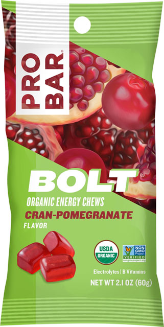 ProBar Bolt Chews: Cran-Pomegranate, Box of 12