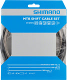 Shimano MTB Stainless Derailleur Cable and Housing Set, Black