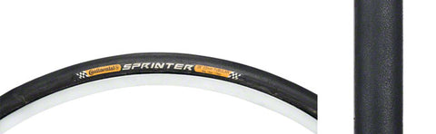 Continental Sprinter Tubular Tire - 650c x 22, Tubular, Folding, Black, 180tpi