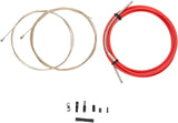 Jagwire Pro Brake Cable Kit Road SRAM/Shimano, Red