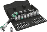 Wera 8100 SB 6 Zyklop Speed Ratchet Set - 3/8" Drive, Metric