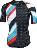 Teravail Waypoint Men's Jersey - Black, White, Blue, Red, Large