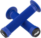 ODI Longneck ST Grips - Blue, Flange