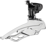 microSHIFT R10 Front Derailleur - 10-Speed Triple, 50/39/30t, Band Clamp, Shimano Compatible, Black