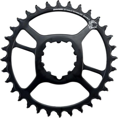 SRAM X-Sync 2 Eagle Steel Direct Mount Chainring 32T 6mm Offset