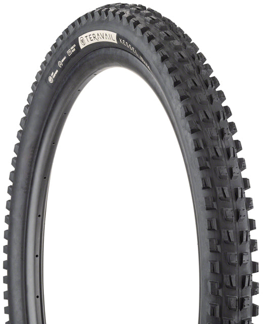 Teravail Kessel Tire - 29 x 2.6, Tubeless, Folding, Black, Durable