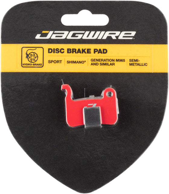 Jagwire Sport Semi-Metallic Disc Brake Pads - For Shimano XTR M965/M966/M975, SLX M665, Saint M800, Deore XT M765/M775/M776