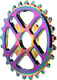 Salt Plus Manta Bolt Drive Sprocket 25t Oilslick Includes Adaptors for 19 and 22mm Spindles