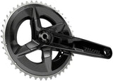 SRAM Rival AXS Crankset - 175mm, 12-Speed, 48/35t, 107 BCD, DUB Spindle Interface, Black, D1