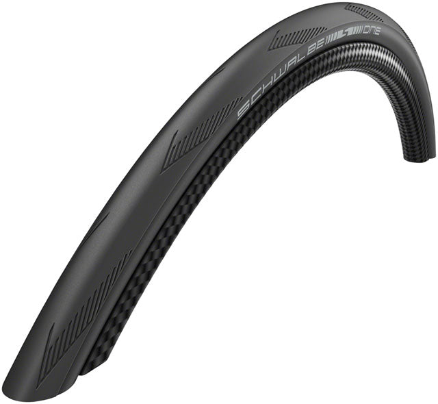 Schwalbe One Tire - 700 x 28, Tubeless, Folding, Black, Performance Line, Addix