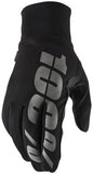 100% Hydromatic Gloves - Black, Full Finger, Men's, Small