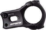 Spank Split 35 Stem - 35mm, 35 Clamp, +/-0, 1 1/8", Aluminum, Black