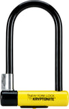 Kryptonite New York U-Lock - 4 x 8", Keyed, Black, Includes bracket