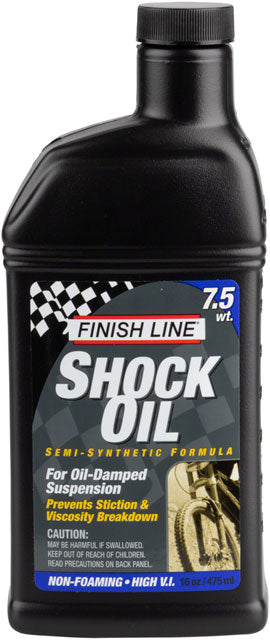 Finish Line Shock Oil 7.5 Weight, 16oz