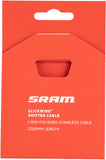 SRAM SlickWire Shift Cable - 1.1mm, 2300mm Length, Silver