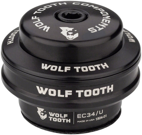 Wolf Tooth Performance Headset - EC34/28.6 Upper, 16mm Stack, Black