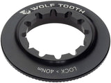 Wolf Tooth Centerlock Rotor Lockring - Internal Splined, Black