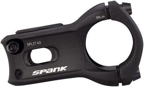 Spank Split Stem - 43mm, 31.8 Clamp, +/-0, 1 1/8