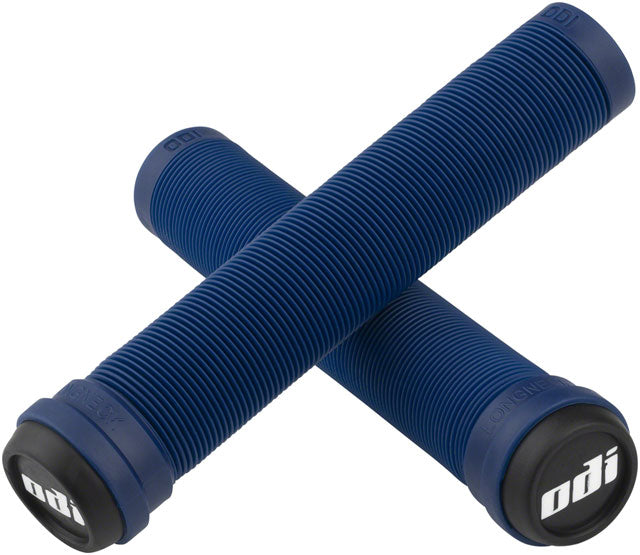 ODI Soft X-Longneck Grips - Navy Blue, 160mm