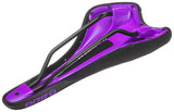 SDG Radar Saddle - Titanium Alloy, Black/Purple