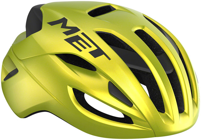 MET Rivale MIPS Helmet - Lime Yellow Metallic, Glossy, Medium