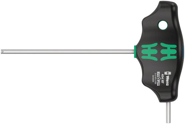 Wera 454 HF T-handle hexagon screwdriver Hex-Plus with holding function, 3 x 100 mm