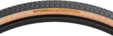 WTB Vulpine Tire - 700 x 36, TCS Tubeless, Folding, Black/Tan, Light/Fast Rolling, Dual DNA