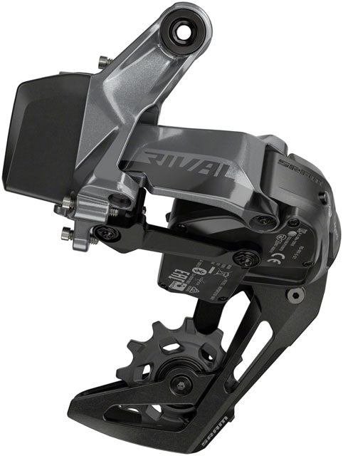 SRAM Rival XPLR eTap AXS Rear Derailleur - 12-Speed, 44t Max, Black, D1