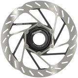 SRAM HS2 Disc Brake Rotor - 160mm, Center Lock, Rounded, Silver/Black