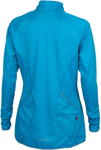 Garneau Edge 2 Long Sleeve Jersey - Blue Hawa, Women's, Small