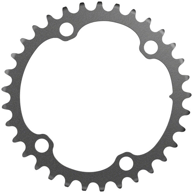 SRAM Rival 2x12-Speed Inner Chainring - 33t, 107 BCD, Black, For use with 46t Outer