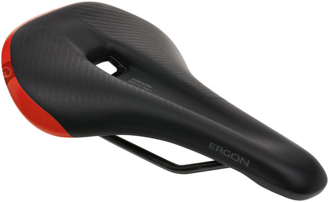 Ergon SM Pro Saddle - Risky Red, Mens, Medium/Large