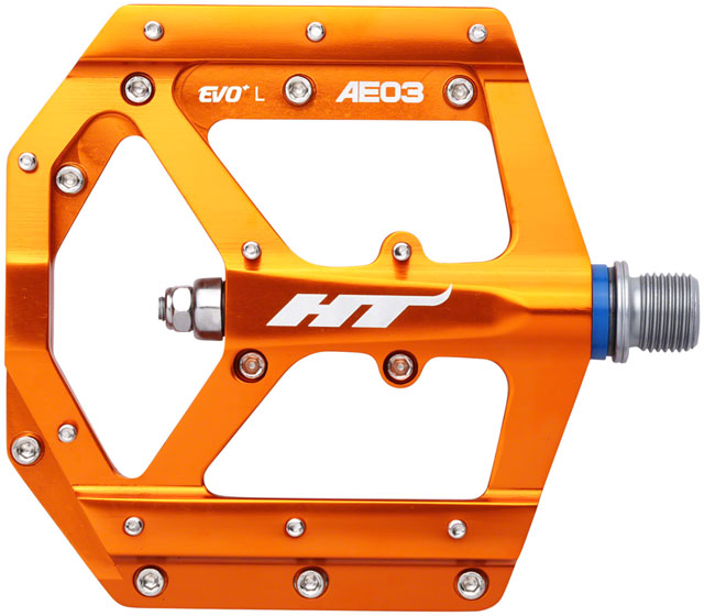 HT Components AE03(EVO+) Pedals - Platform, Aluminum, 9/16