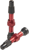 Stan's NoTubes Alloy Valve Stems - 35mm, Pair, Red