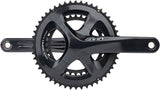 Shimano Sora FC-R3000 Crankset - 165mm, 9-Speed, 50/34t, 110 Asymmetric BCD, Hollowtech II Spindle Interface, Gray