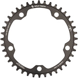 Wolf Tooth 130 BCD Road and Cyclocross Chainring - 38t, 130 BCD, 5-Bolt, Drop-Stop, 10/11/12-Speed Eagle and Flattop Compatible, Black