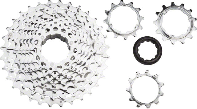 microSHIFT H10 Cassette - 10 Speed, 11-32t, Silver, Chrome Plated