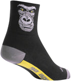 SockGuy Classic Silverback Socks - 3 inch, Black/Gray, Large/X-Large