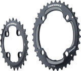 RaceFace Turbine 11-Speed Chainring: 64/104mm BCD, 26/36t, Black