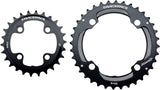 RaceFace Turbine 11-Speed Chainring: 64/104mm BCD, 26/36t, Black