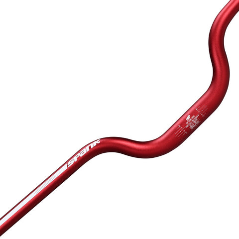 Spank SPOON 800 SkyScraper Handlebar - 31.8mm Clamp, 75mm Rise, Red