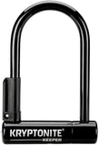 Kryptonite Keeper U-Lock - 3.25 x 6", Keyed, Black, Includes bracket